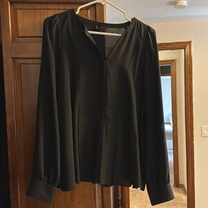 J.Crew 100% silk top. Size: large.